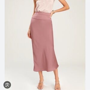Free People Normani Bias midi skirt